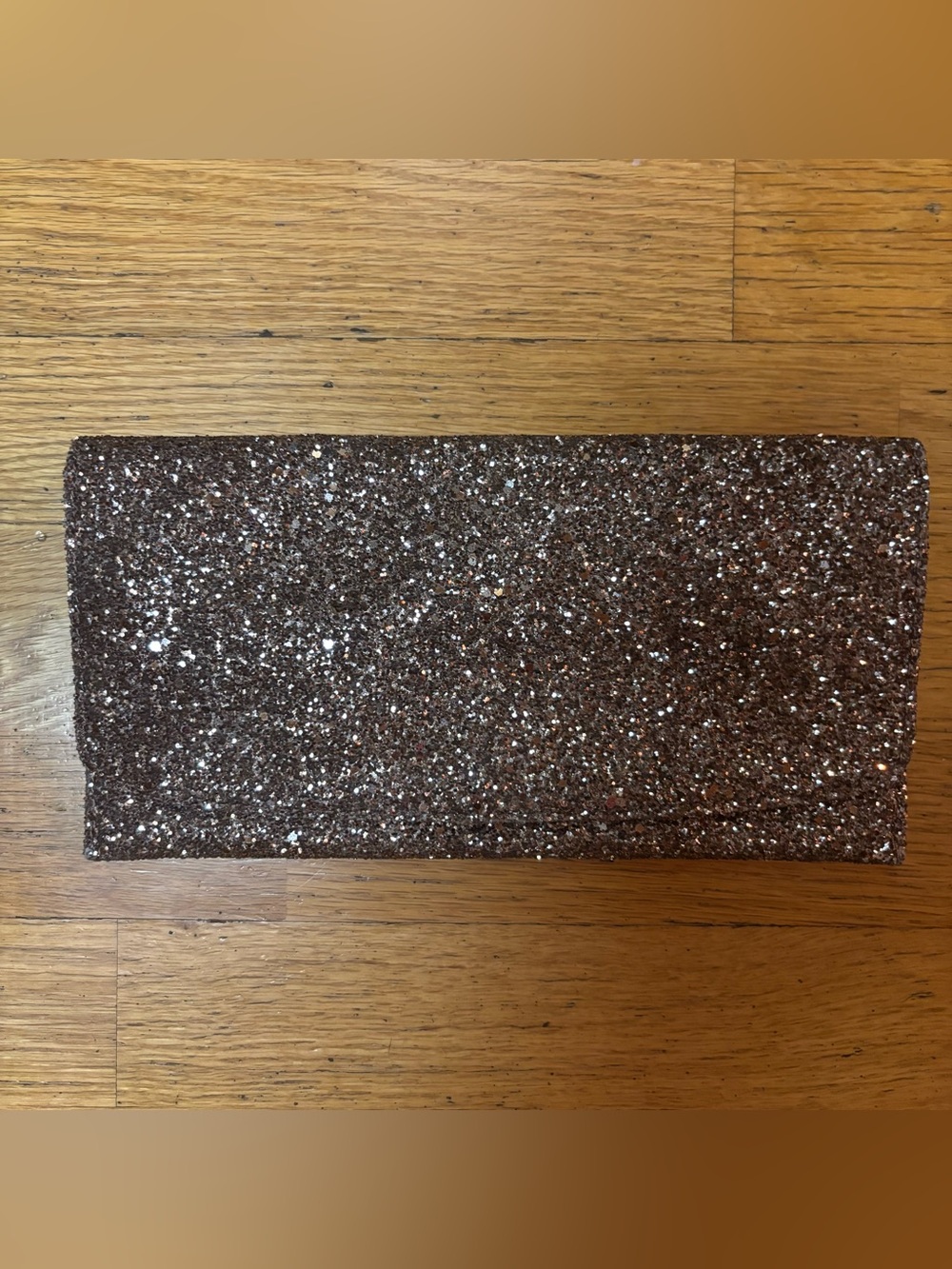 Banana Republic Glitter Maximalism Prom Wedding Special Occasion Envelope Clutch